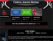 Tablet Screenshot of cinema-jeanne-moreau.com